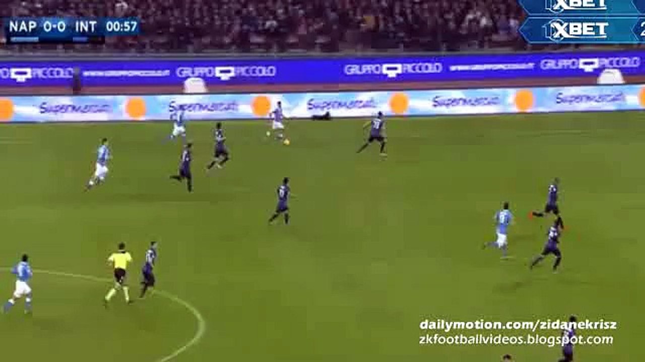 1-0 Gonzalo Higuaín Amazing Goal - Napoli v. Inter 30.11.2015 HD