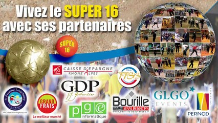 Le Zap, Super 16 Masculin, Sport Boules, Andrézieux-Bouthéon 2015