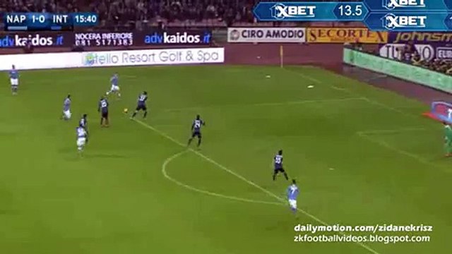 Marek Hamsik Great Shot | Napoli v. Inter 30.11.2015 HD