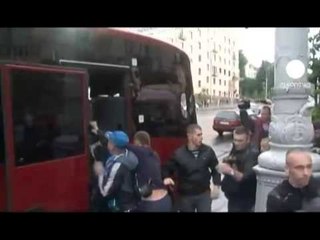 NISIN PROTESTAT BJELLORUSET PROTESTOJNE KUNDER LUKASHENKOS LAJM