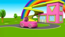 Schlaue Autos! -Episode 3- Wir entdecken buntes Obst! - 3D Animation für Kinder