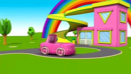 Schlaue Autos! -Episode 3- Wir entdecken buntes Obst! - 3D Animation für Kinder