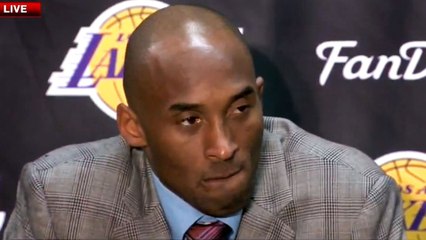 Kobe Bryant Announces His Retirement in a Poem