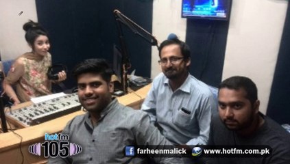 RJ Farheen with the Team of Lecturers of Institute of Arts and Media