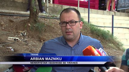 SHTRIHET NE GJITHE TIRANEN AKSIONI PER HAPESIART PUBLIKE