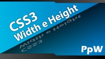Curso de Css3 Online - Aula 06 - Como Alterar Largura e Altura com Css3 (Width e Height)