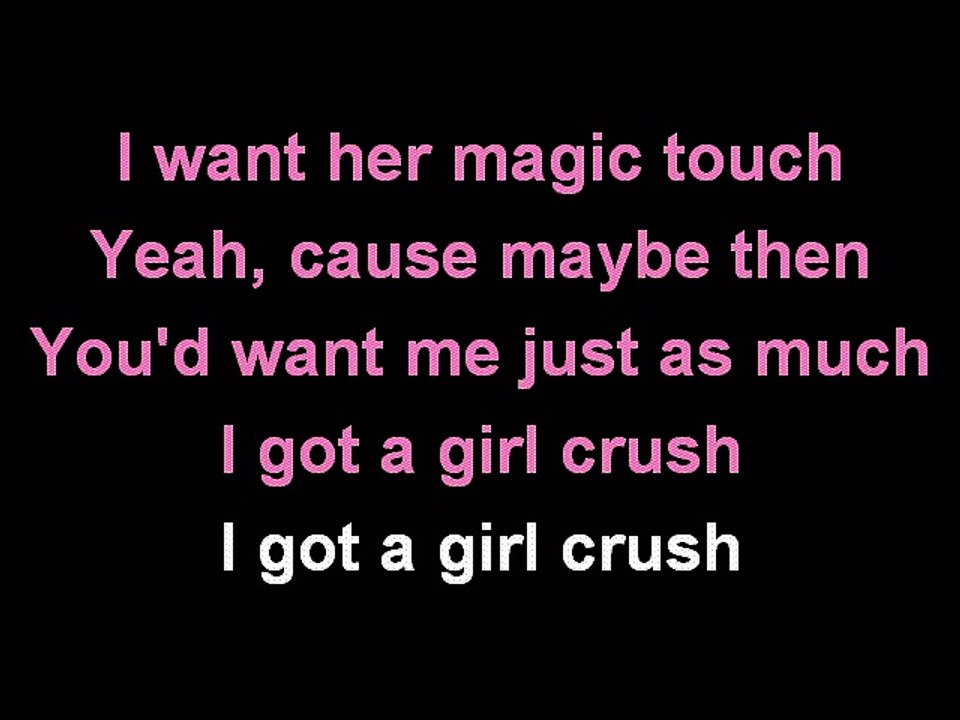 Little Big Town Girl Crush karaoke lyrics Dailymotion Video