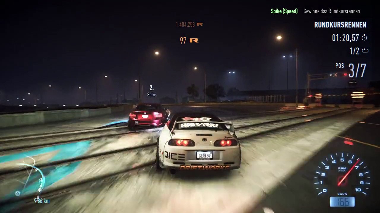 Need for Speed toyota supra 1er clip. Rennen schwer doch geschaft 2 mal gecrasht