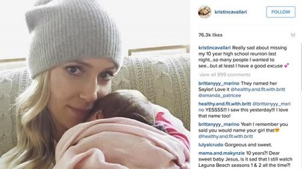 Kristin Cavallari Shares Photo of Baby