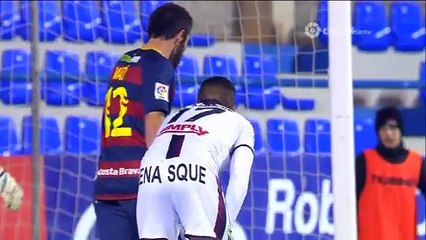 j.15 liga adelante 15/16  Llagostera 2-Huesca 0