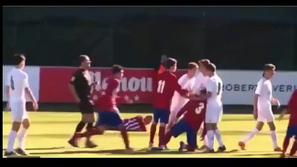 Luca Zidane pète un plomb et se fait expulser