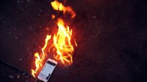 Burning The iPhone 6 Plus - Molotov Cocktail Edition