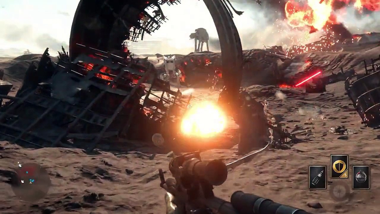 Star Wars Battlefront Battle of Jakku Gameplay Trailer