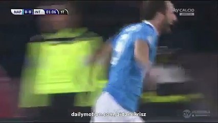 HIGUAIN INCREDIBLE CHANCE Napoli 1-0 Inter (Seria A) 30.11.2015 HD