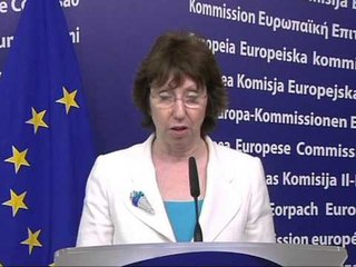 THAÇI TAKON ASHTON DISKUTOJNE PER BISEDIMET DHE REFORMAT NE KOSOVE LAJM