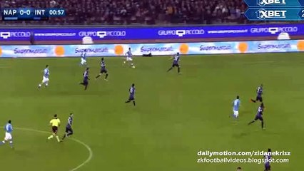 Gonzalo Higuaín 1-0 Amazing Goal - Napoli v. Inter 30.11.2015 HD
