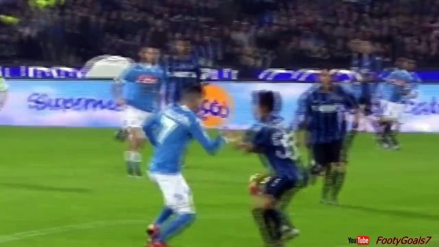 Napoli vs Inter Milan 2-1 All Goals & Highlights (Serie A 2015)