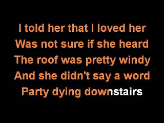 One Direction End Of The Day karaoke lyrics