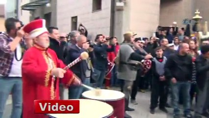 DİRİLİŞ EKİBİNE MEHTERLİ KARŞILAMA