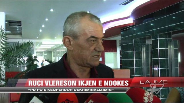 Ruçi vlerëson ikjen e Ndokës - News, Lajme - Vizion Plus