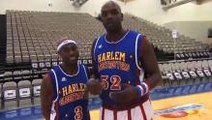 Harlem Globetrotter basketball drills