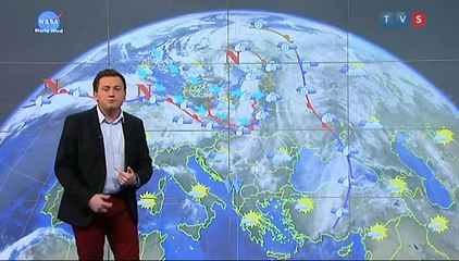 Ostatnie wydanie prognozy pogody w TVS (30.11.2015)
