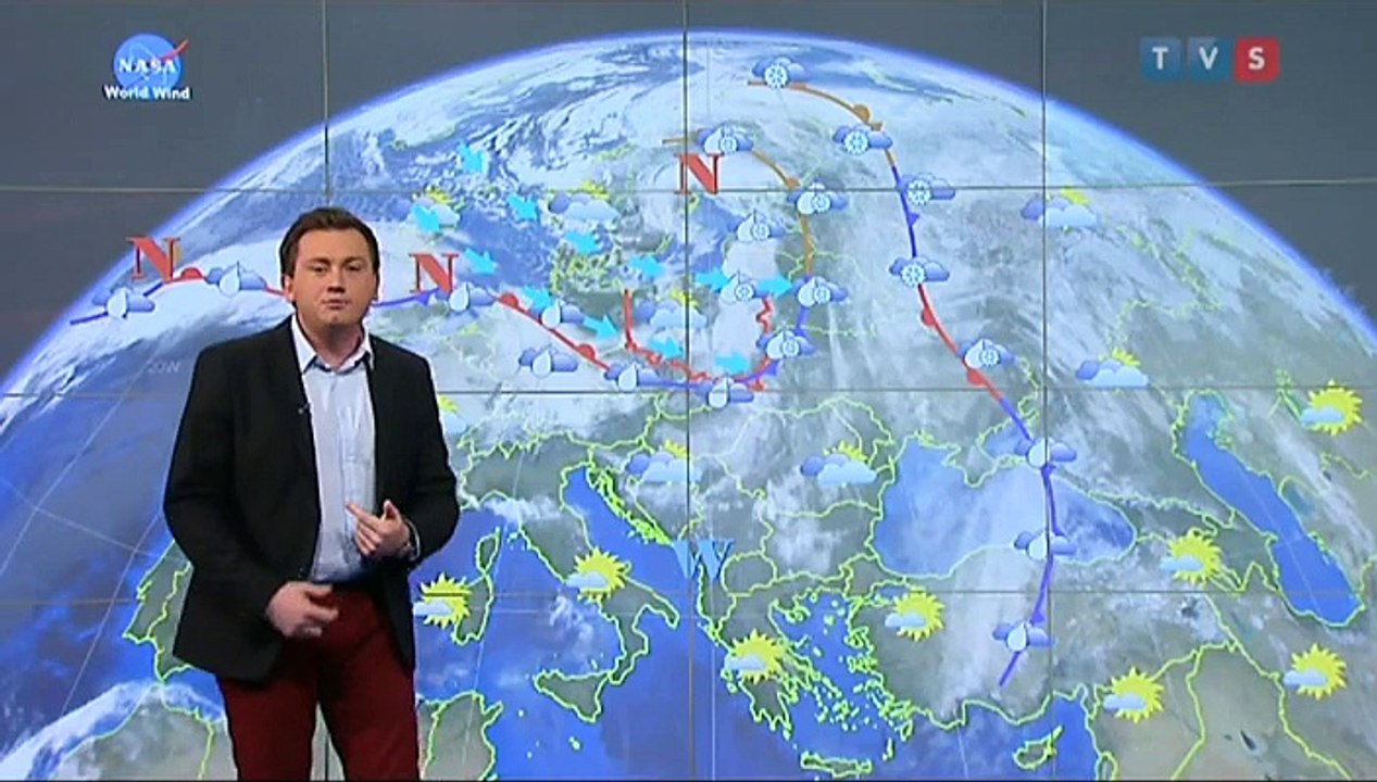Ostatnie wydanie prognozy pogody w TVS (30.11.2015)