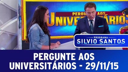 Pergunte aos Universitários de 29.11.15