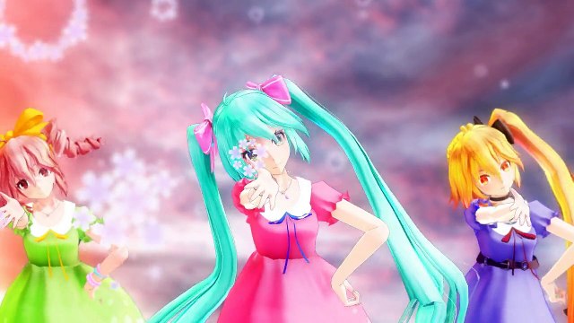 [MMD] TDA Miku Teto Neru - Electric Angle