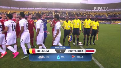 Highlights: Belgium v. Costa Rica - FIFA U17 World Cup Chile 2015