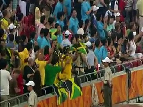 Beijing 2008 Olympics-Men's 200 Metres Final - Usain Bolt registers world record time to win gold