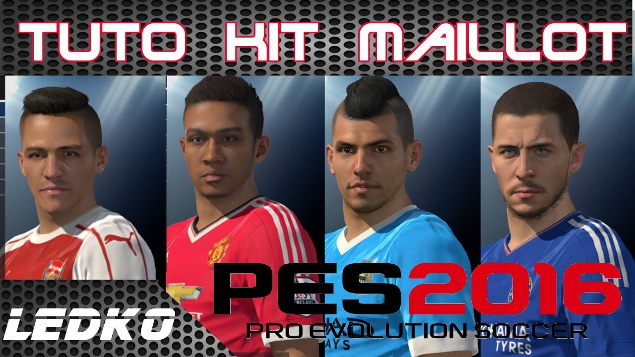[PS4] Tuto importer Kits maillots + Emblemes [PES 2016]