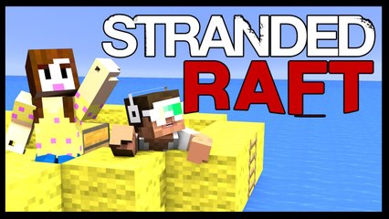 A NEW ISLAND! - STRANDED RAFT - Minecraft: ADVENTURE ROLEPLAY - DAY 4