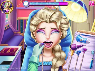Frozen Game Movie - Frozen Elsa Real Denstist - Disney Princess Elsa