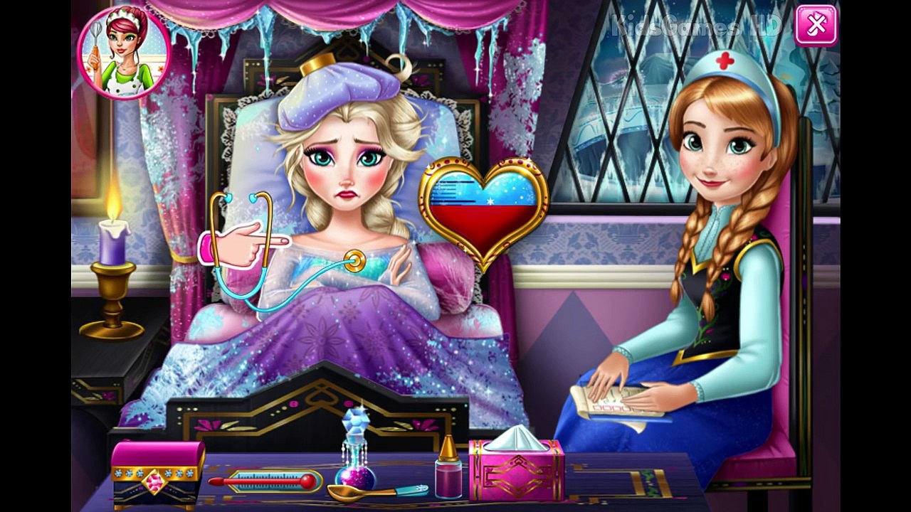 Games - Frozen Doctor Compilation Movie Game - Princess Elsa Anna & Olaf