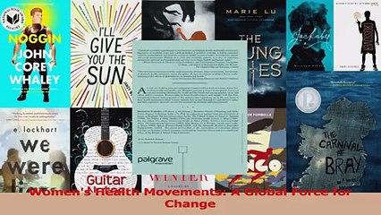 PDF Download  Womens Health Movements A Global Force for Change PDF Full Ebook