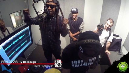 Ty Dolla Sign "REAL Bars" Freestyle @ REAL 92.3 "Home Grown Radio" with DJ Hed, 10-26-2015