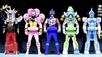 파워레인저 다이노포스 데보스 레인저키 세트 장난감 Power Rangers Dino