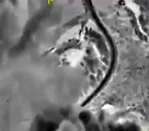 An attack on the command post and ammunition dump of the terrorists ISIS Новости России