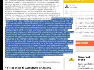 SHKRUAN EDI RAMA QEVERINE E RREZON POPULLI ME VOTE JO ME DHUNE LAJM