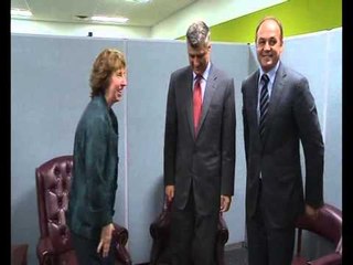 THAÇI TAKON ASHTON MERR MBESHTETJE PER SHTRIRJEN E LIGJIT NE KOSOVE LAJM