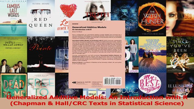 PDF Download Generalized Additive Models An Introduction with R Chapman HallCRC Texts in Read Full Ebook