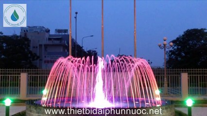 Hồ phun nước - Ngân Hàng Vietcombank Nhơn Trạch