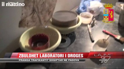 Скачать видео: Zbulohet laboratori i drogës në Padova - News, Lajme - Vizion Plus