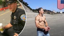 'Hot Cop of Castro' feeling the heat after running over two pedestrians