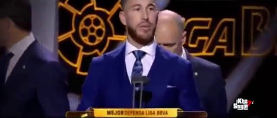 Distribution of La Liga 2014-2015 season awards ceremony full highlights 2015