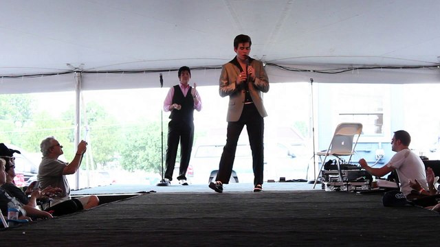 Taylor Rodriguez & Austin Irby sings 'Shake Rattle & Roll' Elvis Week 2015
