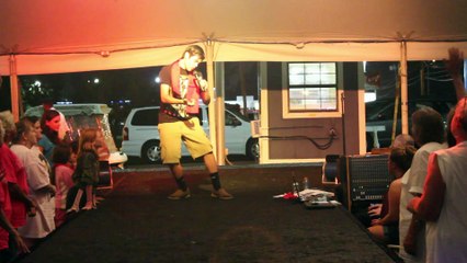 Taylor Rodriguez sings 'An American Trilogy' Elvis Week 2013