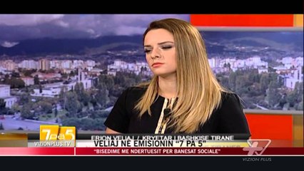 Veliaj: Bisedime me ndërtuesit për banesat sociale - News, Lajme - Vizion Plus