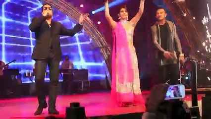 Mika singh performing with honey singh live - bollywood collection